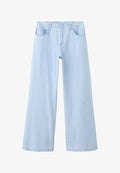 Mango ADULT - Wide Leg - light blue