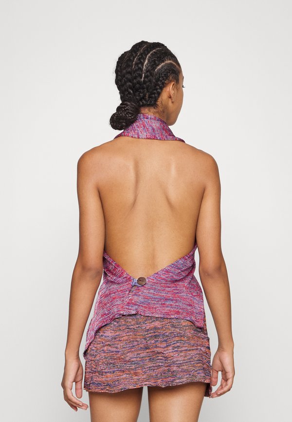 BLOKE FULL FASHIONED HALTER NECK