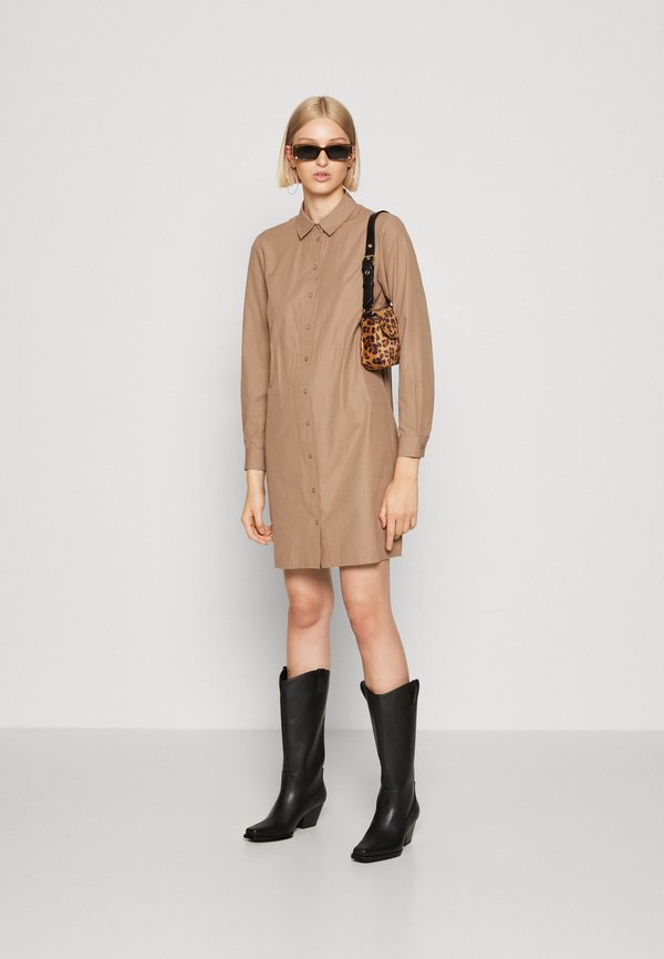 Pieces PCNIKA SHIRT TIE DRESS