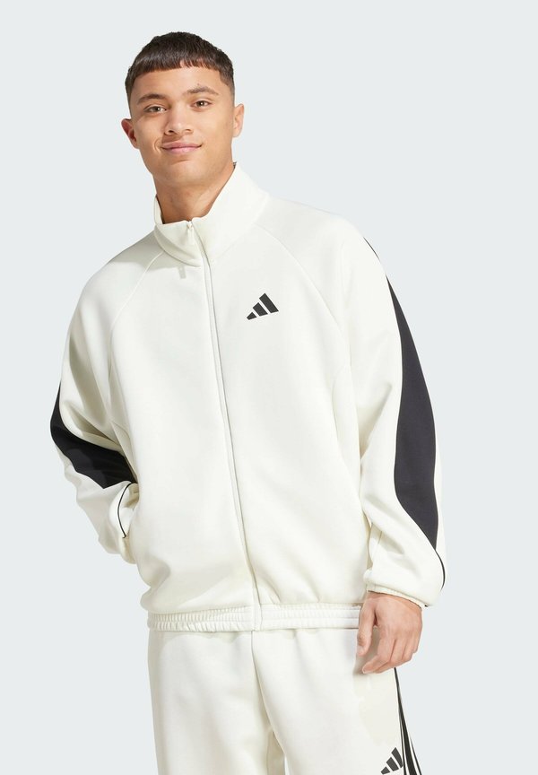 adidas Sportswear M STADIUM TT - Training jacket - off white black