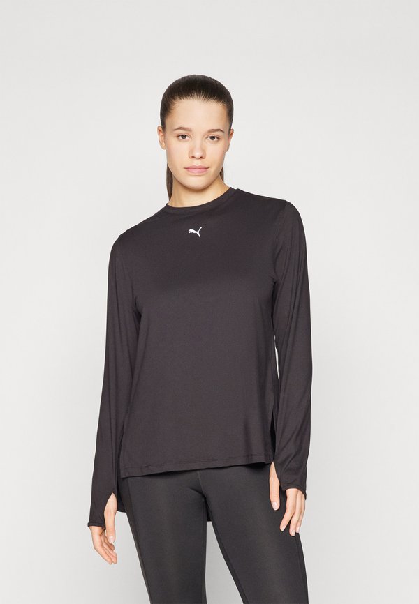 Puma MODEST TEE - Long sleeved top - black