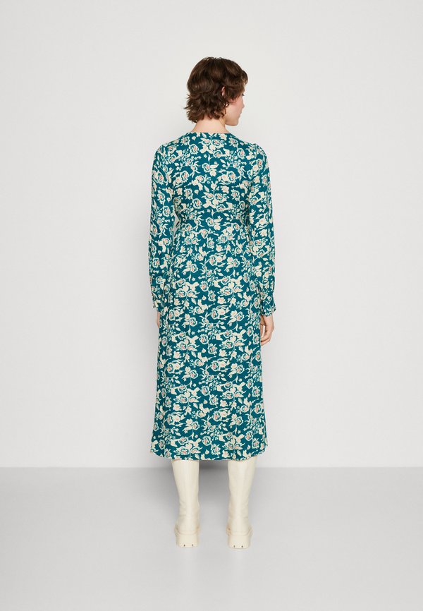 YAS YASBIMLA MIDI WRAP DRESS