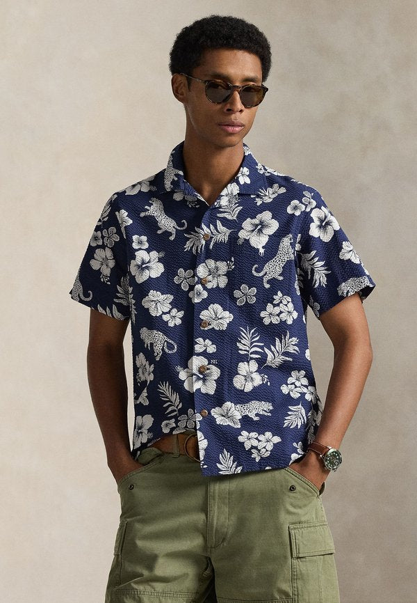 Polo Ralph Lauren CLASSIC FIT SEERSUCKER CAMP SHIRT