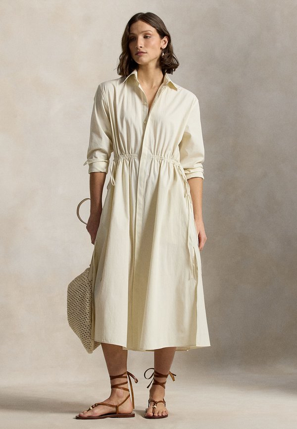Polo Ralph Lauren COTTON DRAWCORD SHIRTDRESS