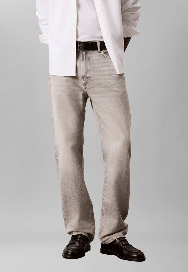 Calvin Klein Jeans Straight leg jeans - gravel rock