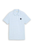 TOM TAILOR PIQUÉ POLOSHIRT MIT FEINEN STREIFEN