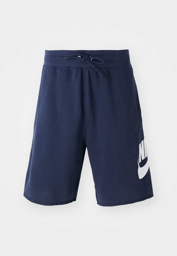 Nike Sportswear M NK CLUB ALUMNI FT SHORT - Tracksuit bottoms - obsidian/white
