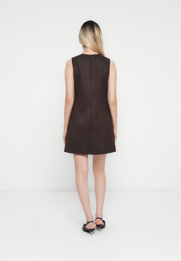 ONLY ONLYLVA LIFE FAUX SUEDE PINNY DRESS