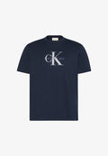 Calvin Klein Jeans SS HERO MONOLOGO TEE 20S - Print T-shirt - dark sapphire