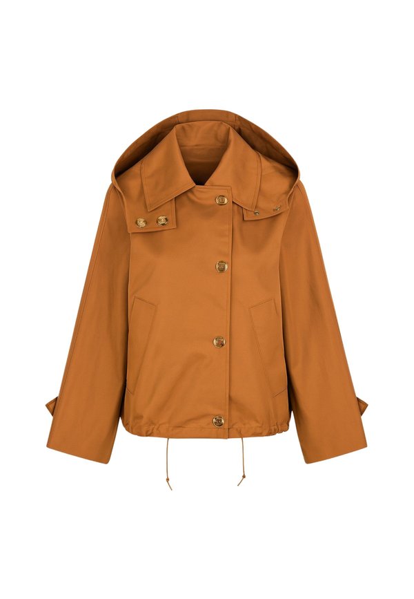 TWINSET CABAN CON CAPPUCCIO