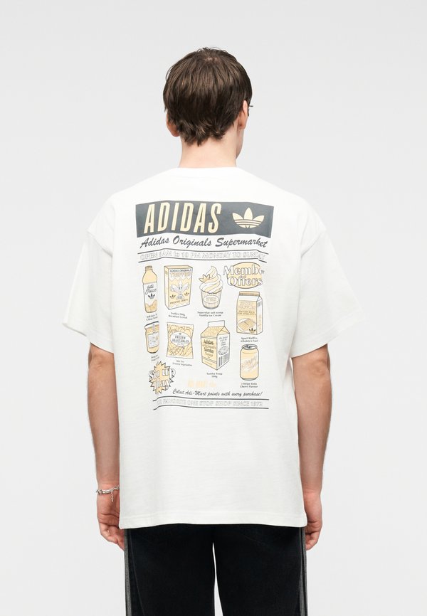 adidas Originals MART POSTER GRAPHIC OVERSIZED TEE UNISEX - Print T-shirt - white