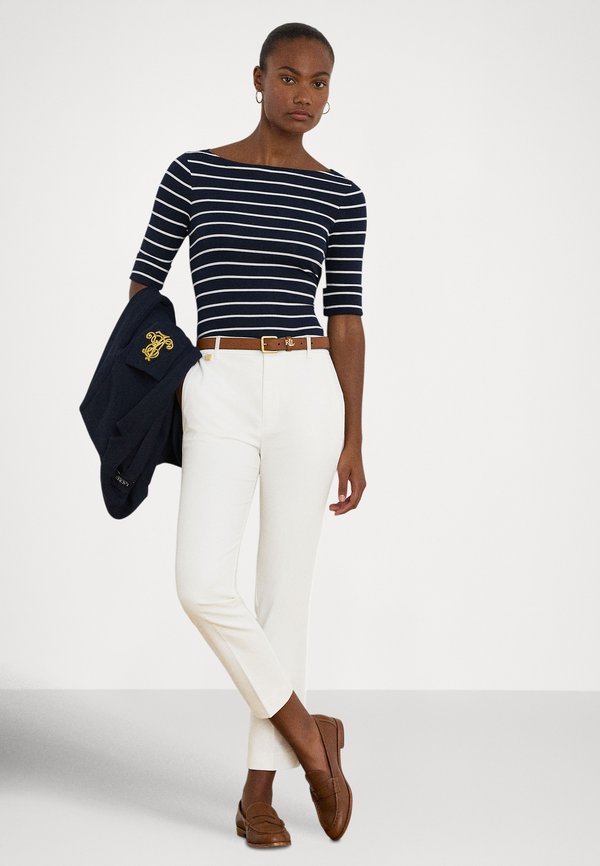 Lauren Ralph Lauren DOUBLE FACED STRETCH COTTON TROUSER