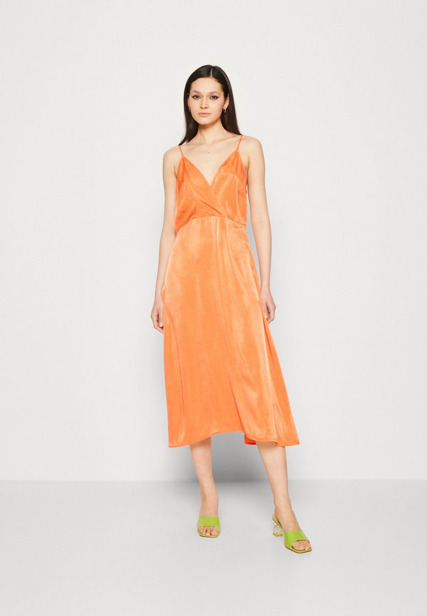 VILA VILENSA V NECK ANKLE DRESS