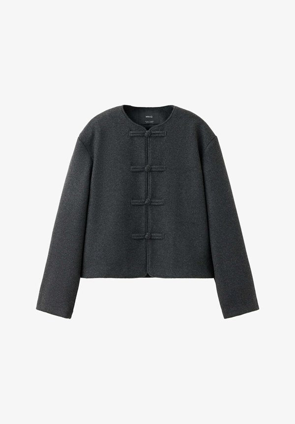 Mango ADULT - Summer jacket - anthracite
