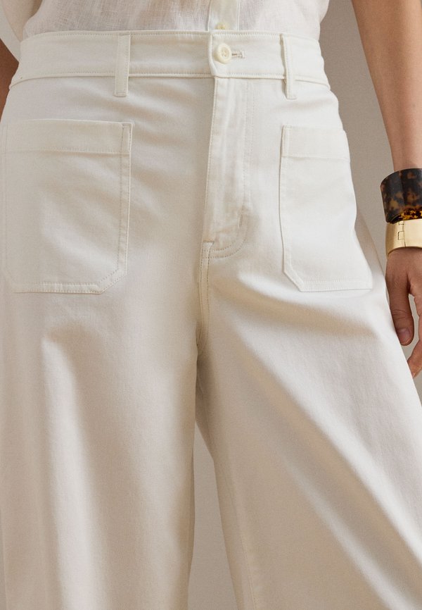 Lauren Ralph Lauren STRETCH CHINO WIDE LEG CROPPED PANT