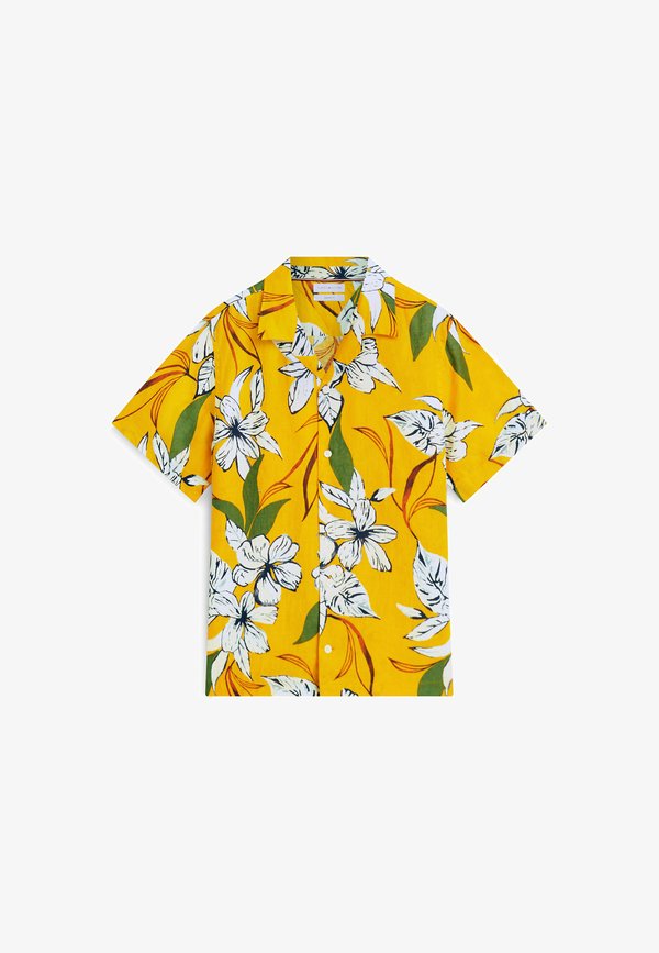 Tommy Hilfiger Shirt - orange flash   allover
