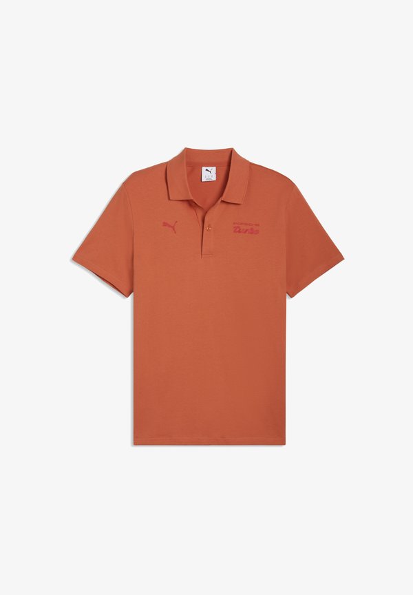 Puma PORSCHE LEGACY ESSENTIALS POLO - Polo shirt - amarena