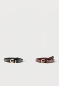 Vero Moda VMKATJA BELT 2 PACK ANIMAL