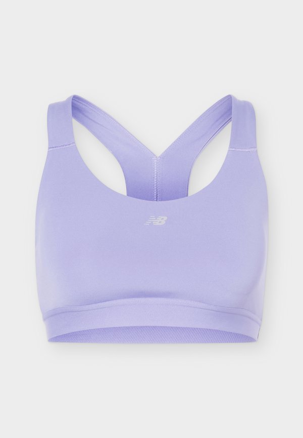New Balance ESSENTIAL TRAIN BRA - Medium support sports bra - dark smoked violet