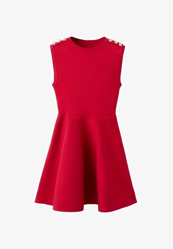 Mango Jumper dress - red