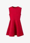 Mango Jumper dress - red