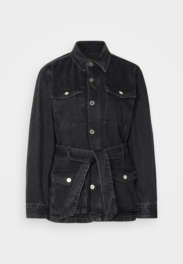 Scotch & Soda WORKED OUT CARGO JACKET WITH BELT