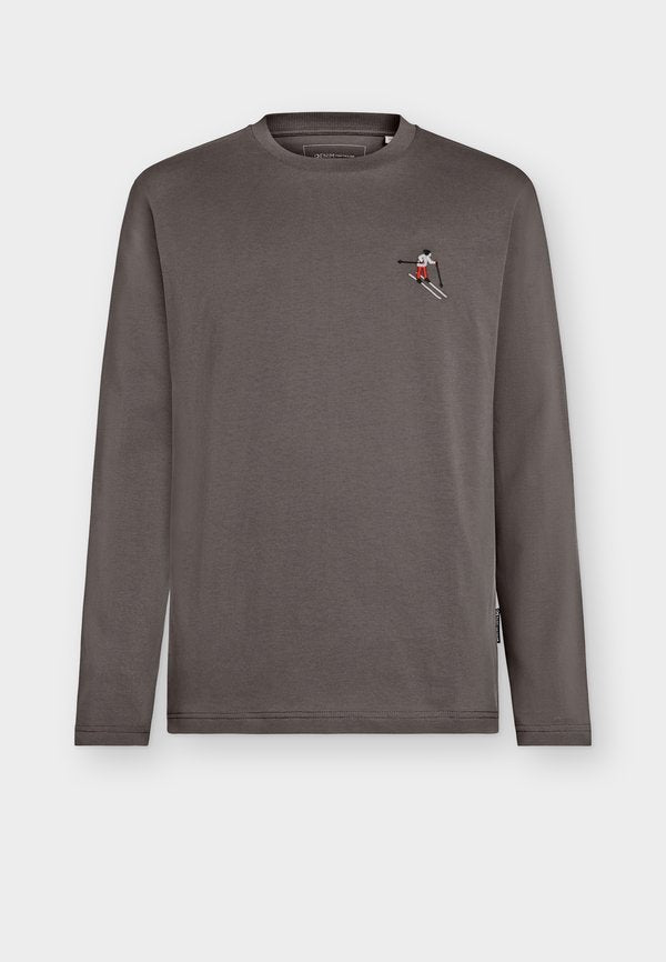 TOM TAILOR DENIM EMBROIDERED LONGSLEEVE