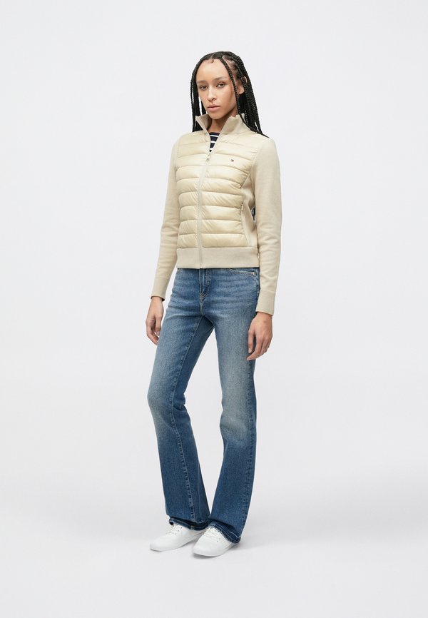 Tommy Hilfiger LIGHTWEIGHT MIXED KNIT PADDED JACKET