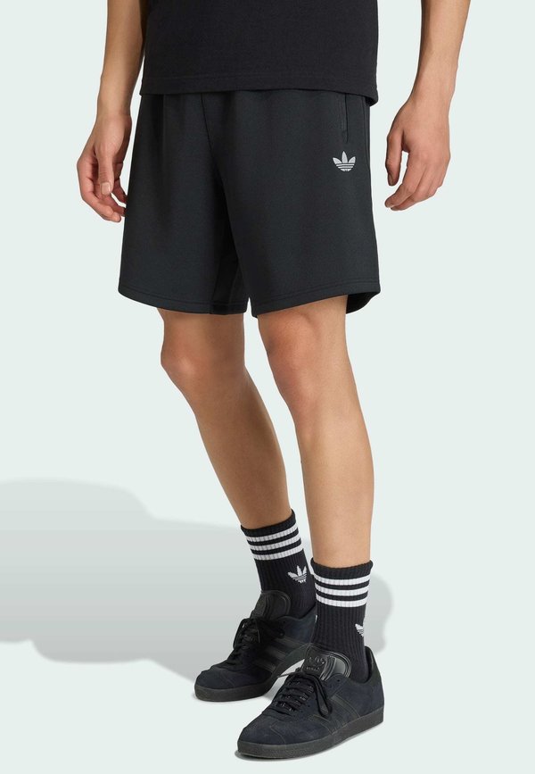adidas Originals ADIDAS ORIGINALS TREFOIL ESSENTIALS SPACER SHORTS - Tracksuit bottoms - black