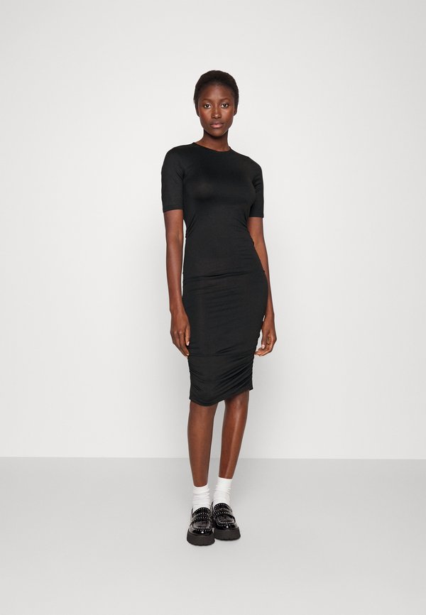 PIECES Tall PCNALA RUCHING DRESS