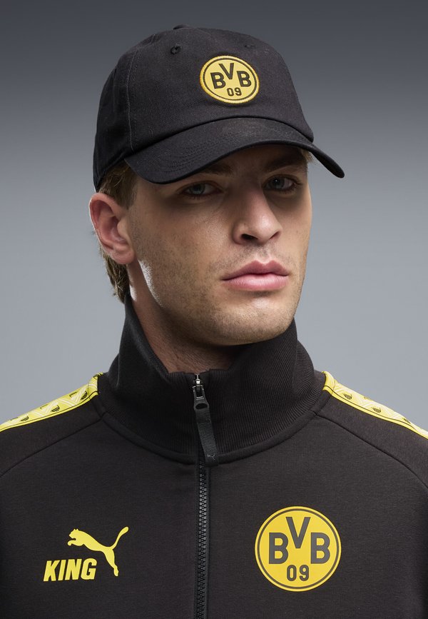 Puma BVB ESS CAP UNISEX - Cap - puma black-faster yellow