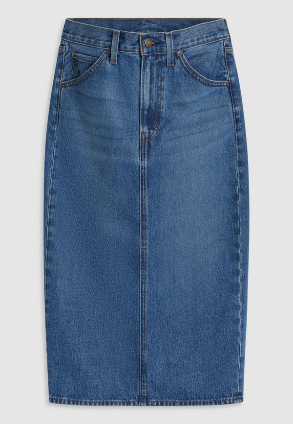 Levi's® HR BACK SLIT SKIRT