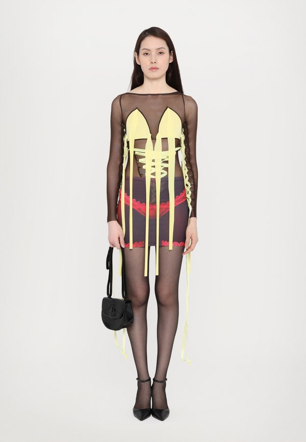 Sinead Gorey CORSET PIERCING RIBBON UP