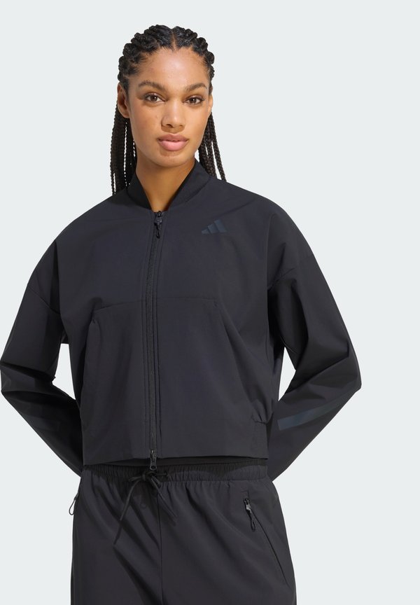 adidas Sportswear ADIDAS Z.N.E. WOVEN BOMBER - Training jacket - black