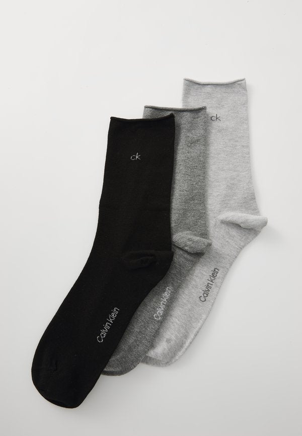 Calvin Klein Underwear WOMEN SOCK 3 PACK - Socks - grey melange