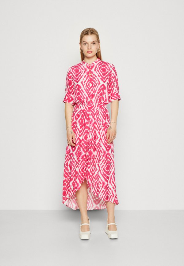 Scotch & Soda MIDI DRESS WITH HIGH LOW HEM