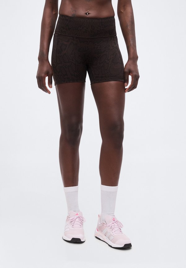 adidas Performance Leggings - aurora coffee/black