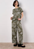 Apricot SARASA FLORAL WIDE