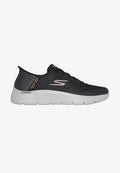 Skechers HERREN GO WALK FLEX - Trainers - bkor black orange