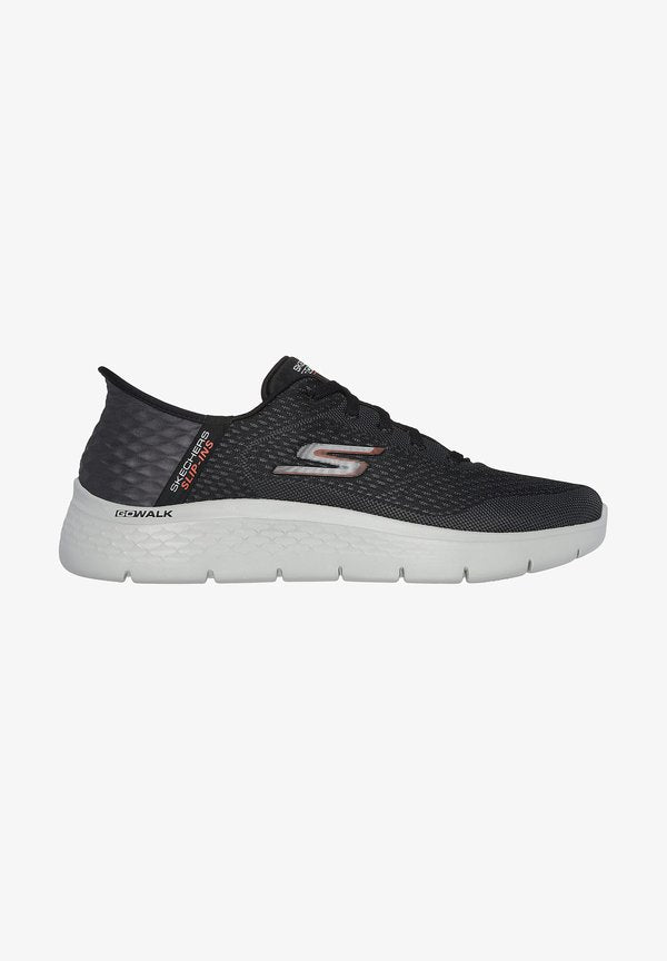 Skechers HERREN GO WALK FLEX - Trainers - bkor black orange