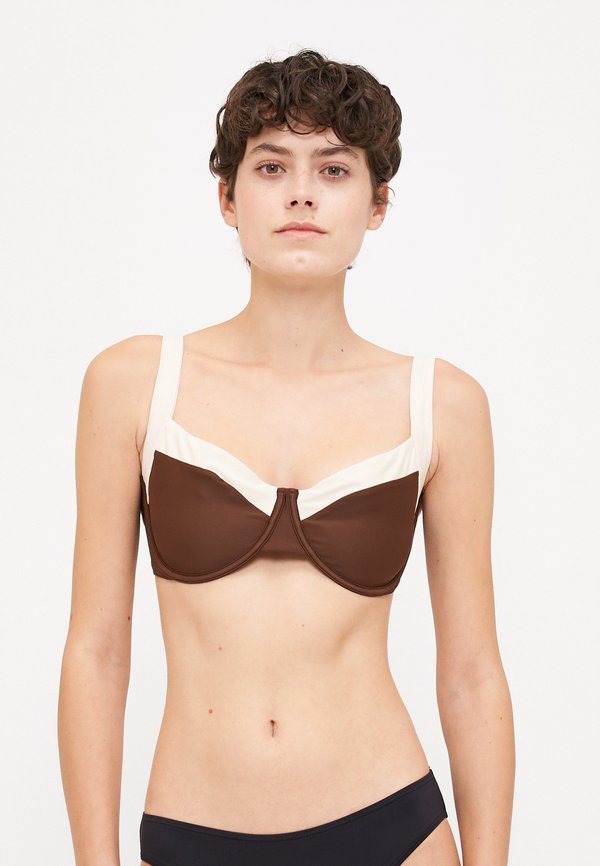 Abercrombie & Fitch Curve Love Wide Strap Underwire Bikini Top