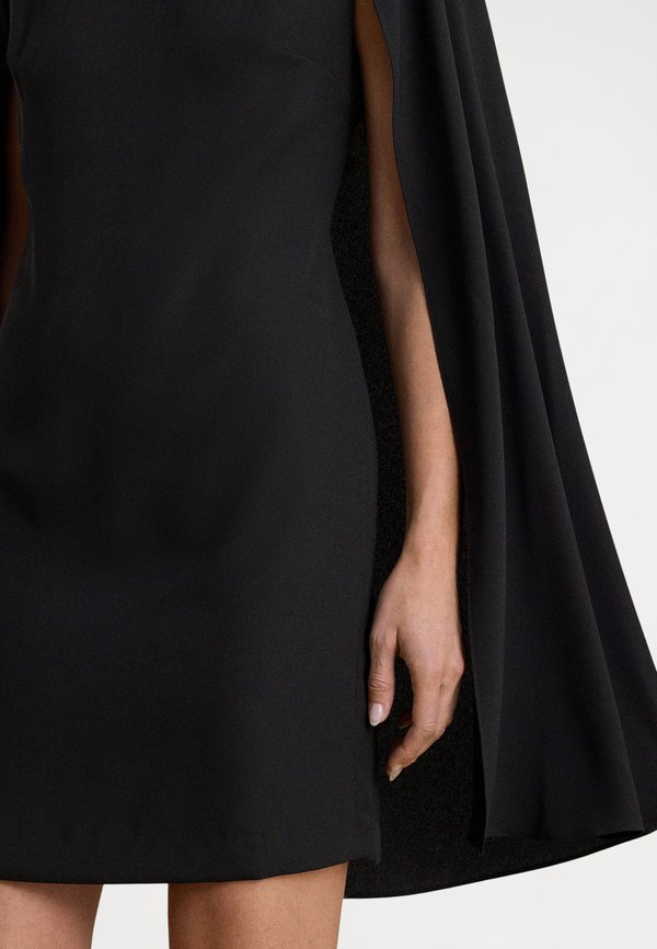Lauren Ralph Lauren CAPE GEORGETTE COCKTAIL DRESS