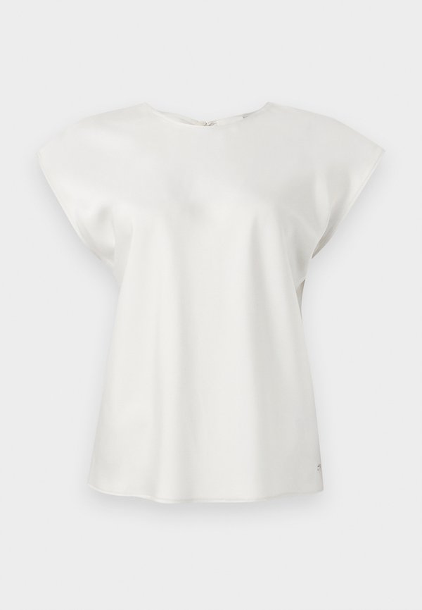 Calvin Klein MATTE SHEATH - Blouse - chalk
