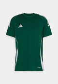 adidas Performance TIRO24 JERSEY - Sports T-shirt - team dark green/white
