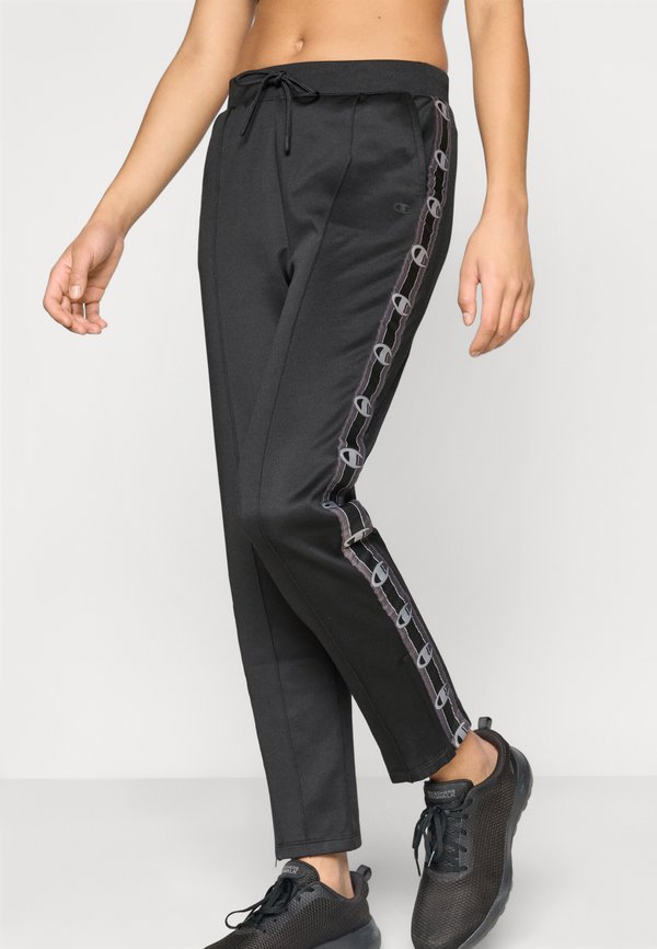 Champion SPORTS INSPIRED INTERLOCK STRAIGHT HEM PANTS WITH TAPE DETAILING