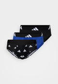 adidas Sportswear 3 PACK - Briefs - blue/black