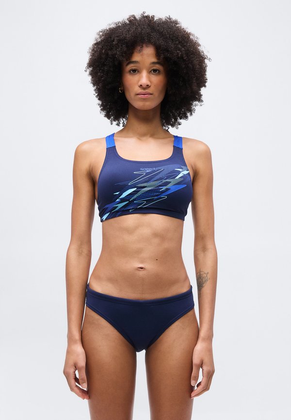 Speedo MEDLEY LOGO V BACK TWO PIECE