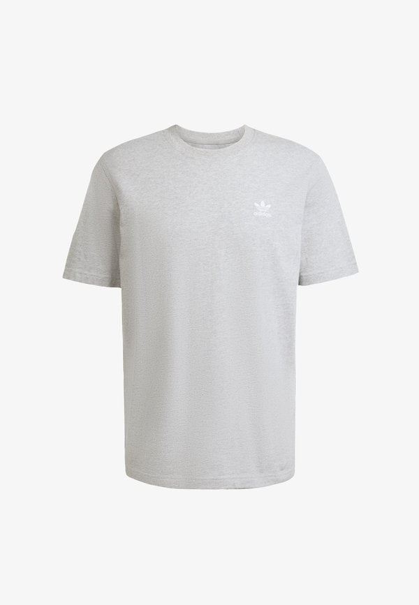 adidas Originals TREFOIL ESS TEE - Basic T-shirt - medium grey heather   white