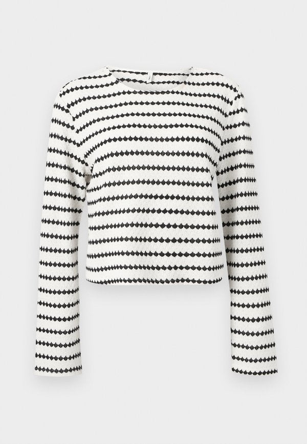 ONLY ONLEVA O NECK STRIPE