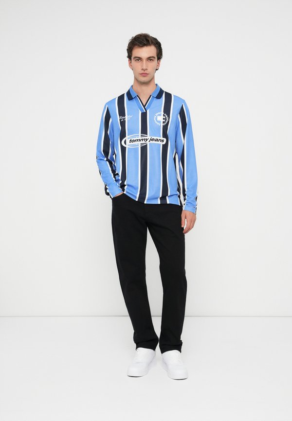 Tommy Jeans RUBBERISED LOGO LONG SLEEVE TOP